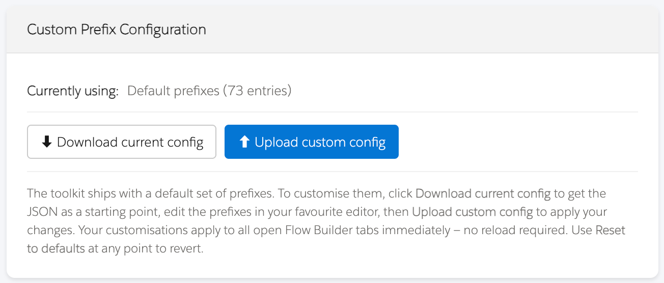 API Name Generator Download/Upload Prefixes